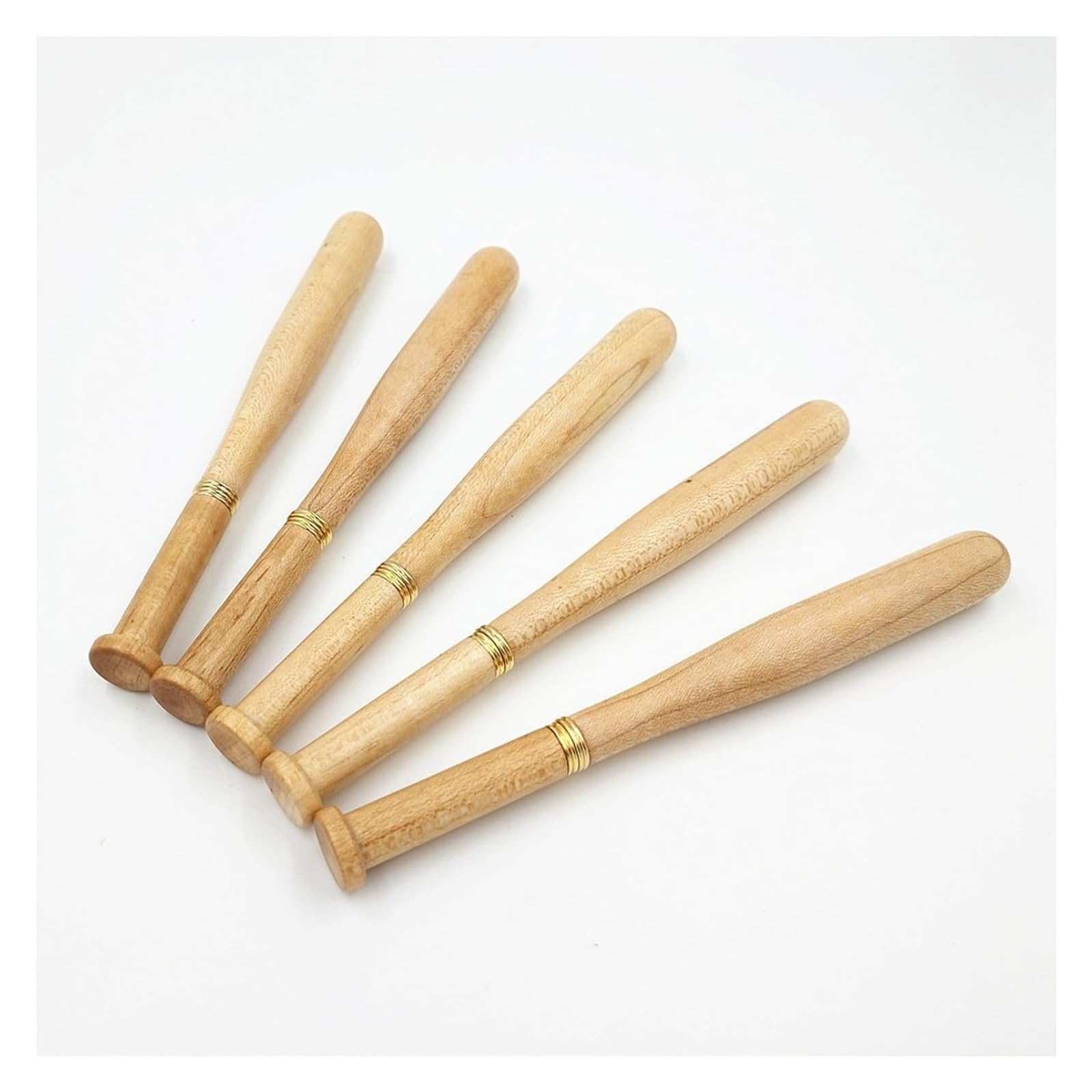 Penne a Sfera, Penne Roller a Inchiostro Nero da 0,5 mm in Legno d'Acero, Penne a Inchiostro Gel da Baseball, Penne Neutre Leggere e dalla Scrittura fluida