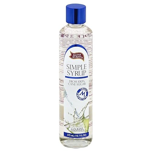 Master of Mixes, Cocktail Essentials, jarabe simple, 12.7 onzas líquidas