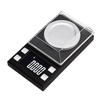 Digital Pocket Scale 20g/ 0.001g, Portable Jewelry/Powder/Small Herb Scale with 6 Units/LCD Display/Tare&Pieces Counting Function Dasuny
