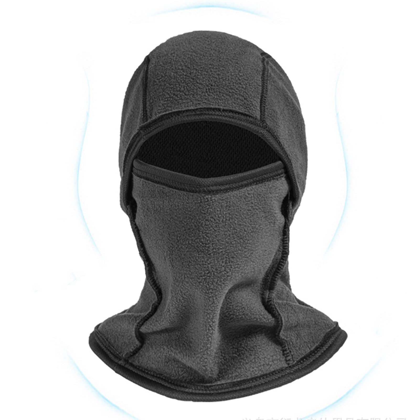 Lot de 2 cagoules Coupe-Vent Respirant Complet Masque Visage Temps Froid Coupe-Vent Masque l'hiver Toison Chaleureux Cache-Cou Masq pour Hommes Femmes Sports de Plein air