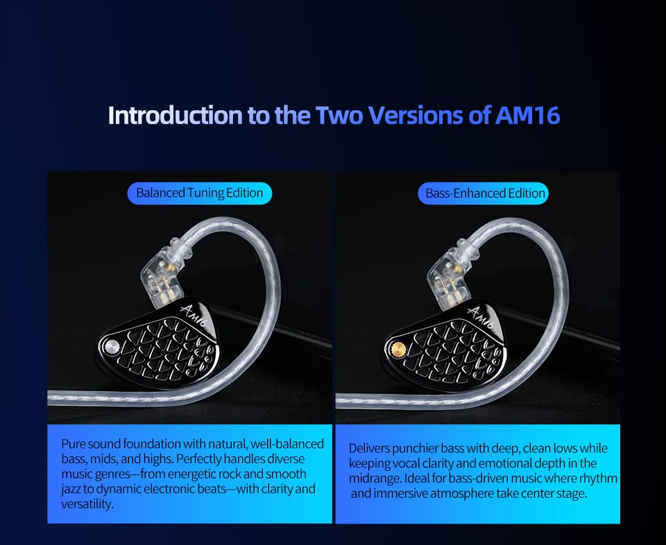 Amazon.co.jp: KZ AM16イヤモニ 有線イヤホン インイヤーモニター