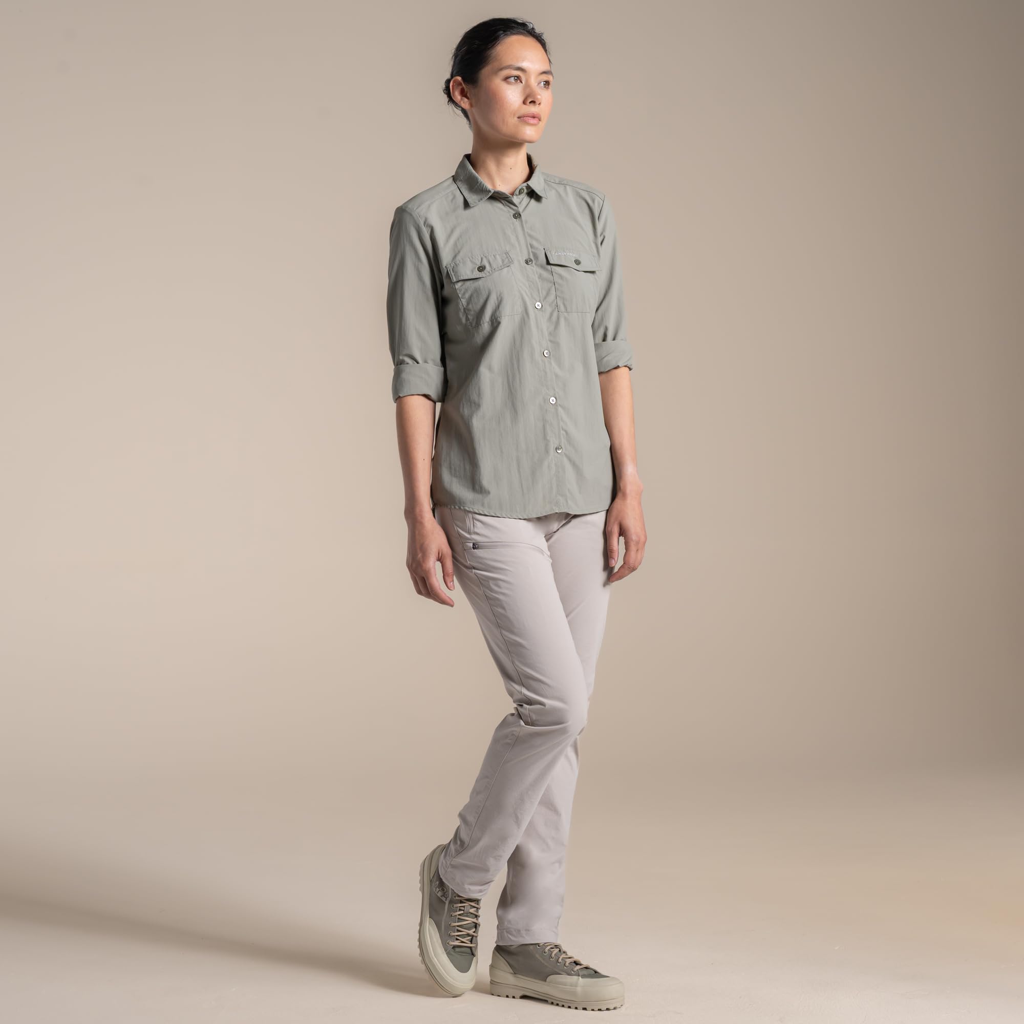 Craghoppers NosiLife Loukkos Long Sleeve Shirt Craghoppers NosiLife Loukkos - Camicia a Maniche Lunghe da Donna Donna (Pacco da 1)