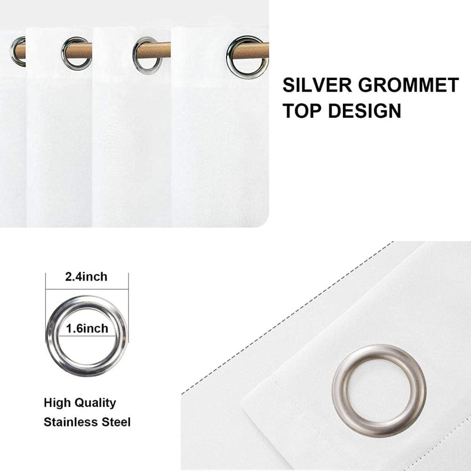 KOEWSN Gordijnen Voor Slaapkamer Stroom Waterval Plant Landschap 300X270Cm Verduisterende Gordijnen Zachte Effen Thermische Geïsoleerde Potlood Plooien Gordijn Gordijnen Raam Behandeling Decoratie Voo