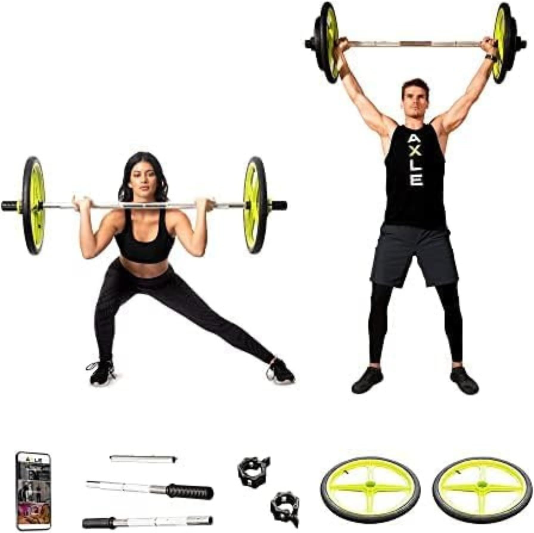AXLE Home Gym Workout Barbells