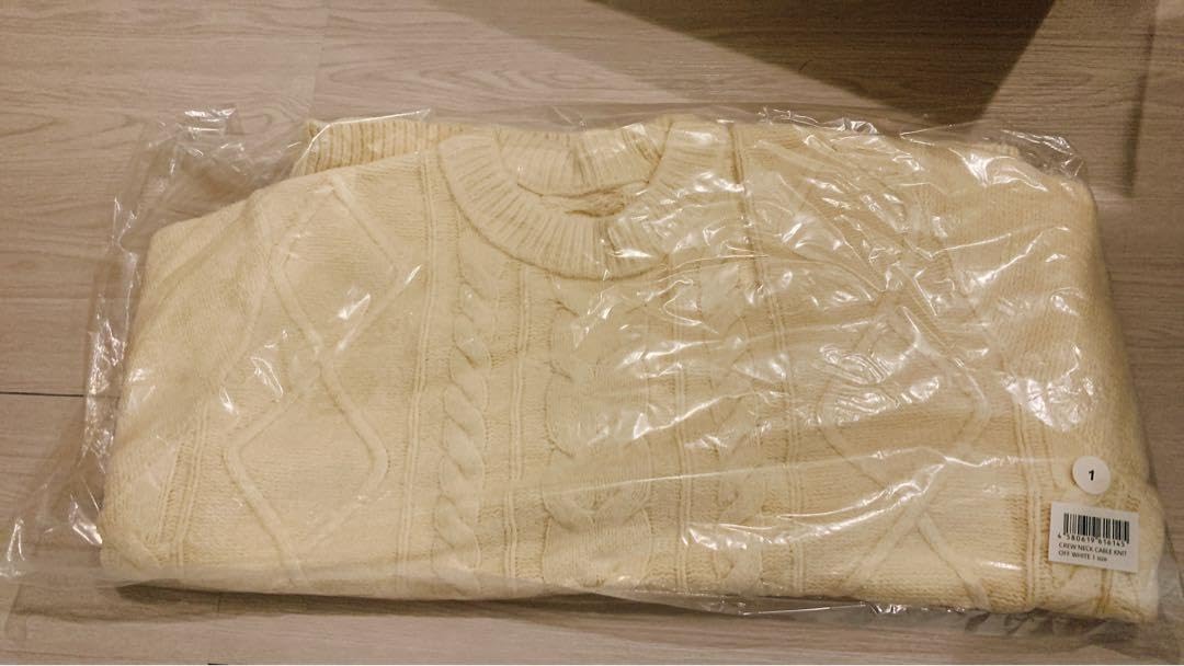 佐藤健ABYTS CREW NECK WAFFLE KNIT OFF WHITE Amazon.co.jp: 佐藤健ABYTS CREW NECK WAFFLE KNIT OFF WHITE S