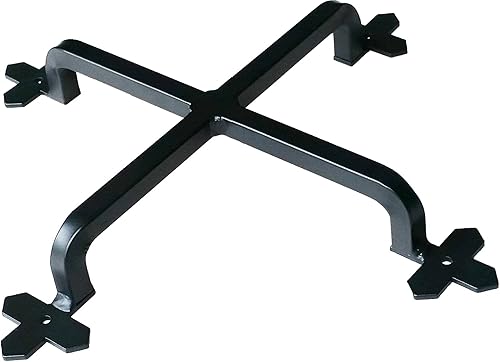 Miniatura 6 de Rejilla decorativa de hierro forjado, Rejilla de ventana, Rejilla de puerta, Rejilla Speakeasy, Estilo Flor de Lis