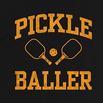 Pickleball Shirts for Men Pickleball Player Themed T-Shirt Paddleball Lover Tee Tops