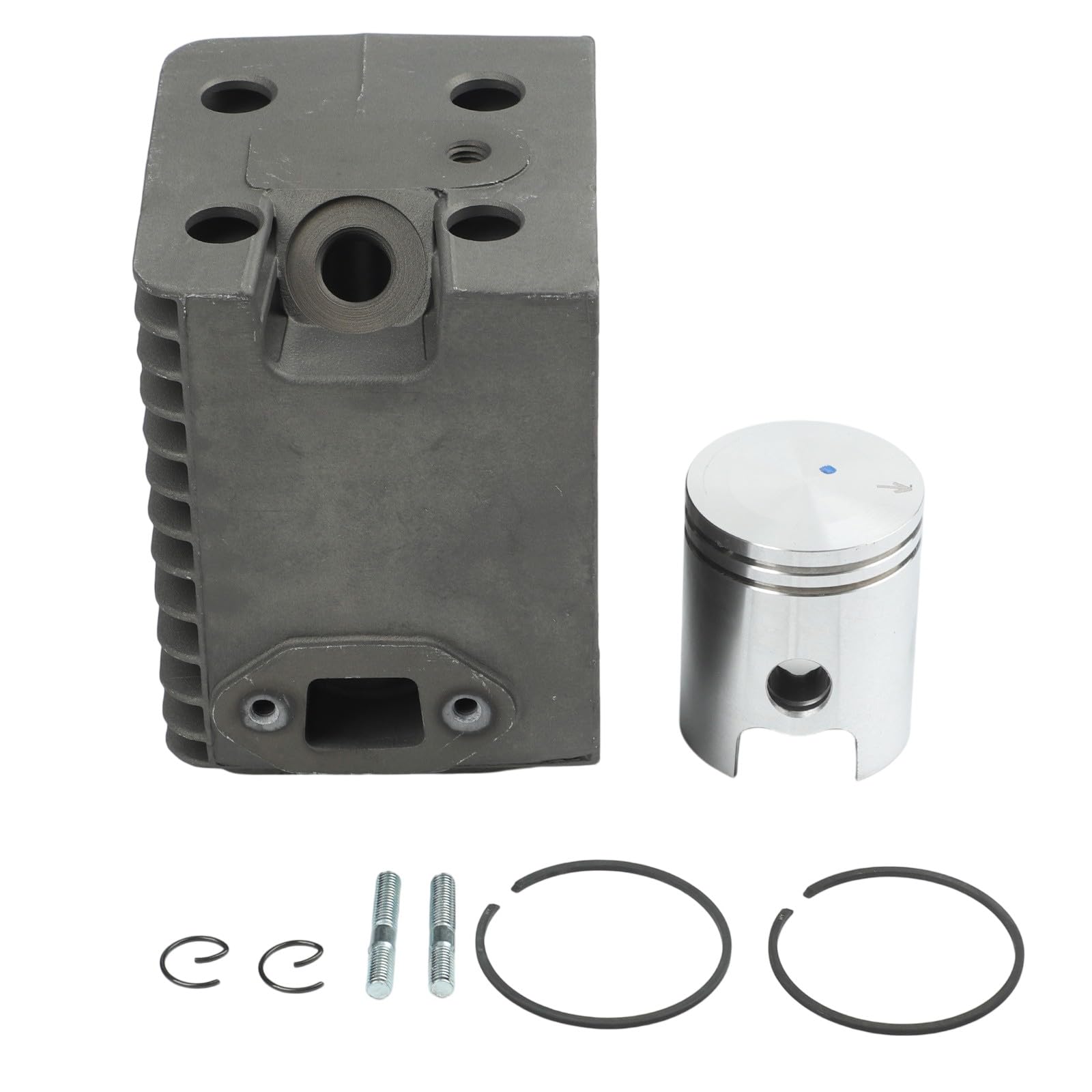 Juego de juntas de cilindro y pistón de 45 mm para Wacker WM80, BS500, BS600, BS700 (0099336, 0045909) – Recambios para recortadoras, desbrozadoras y herramientas de jardín