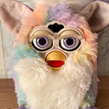 Amazon.co.jp: ファービーレアカラーレインボーカスタム可動品