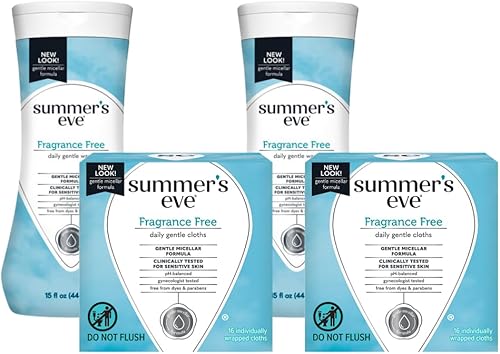 Miniatura 9 de Summers Eve - Toallitas limpiadoras  Blissful Escape  Probada por ginecólogos Paños de limpieza