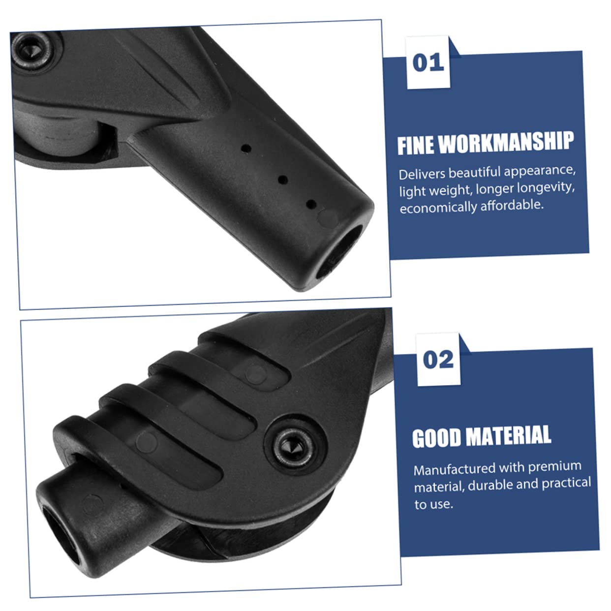 Accesorios de Camping Tipi Plegables Kit de Reparación de Poste de Tienda Conectores Portátil