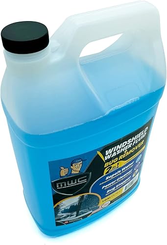 Miniatura 7 de MWC Líquido para lavaparabrisas, listo para usar, elimina la suciedad, seguro para el medio ambiente, elimina la suciedad, limpiador de vidrio sin
