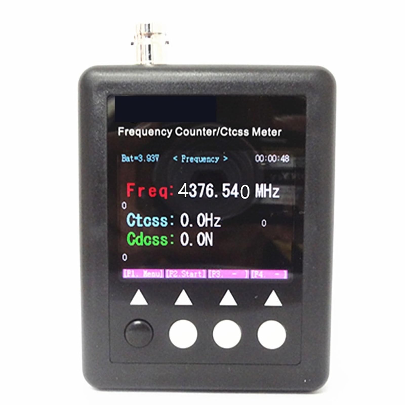 Contador De Frecuencia Portátil SF401-PLUS Con Decodificador CTCSS/DCS