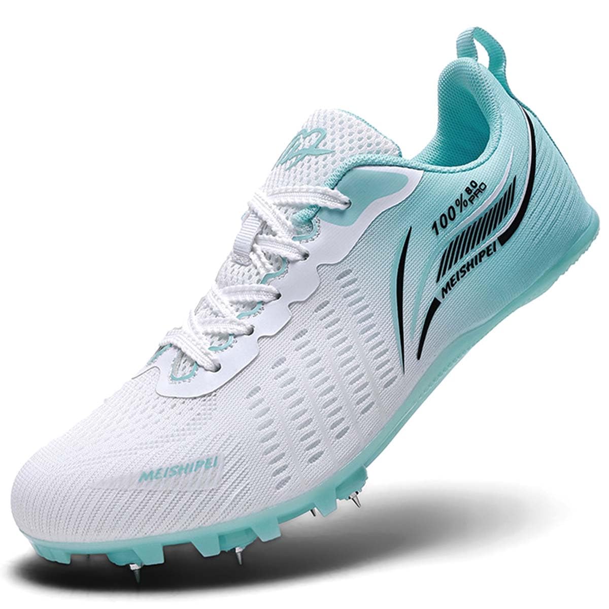 Chaussures d'athlétisme pour Hommes Femmes Chaussures de Course Pointes 8 Clous Chaussure athlétisme, Course, Saut en Longueur