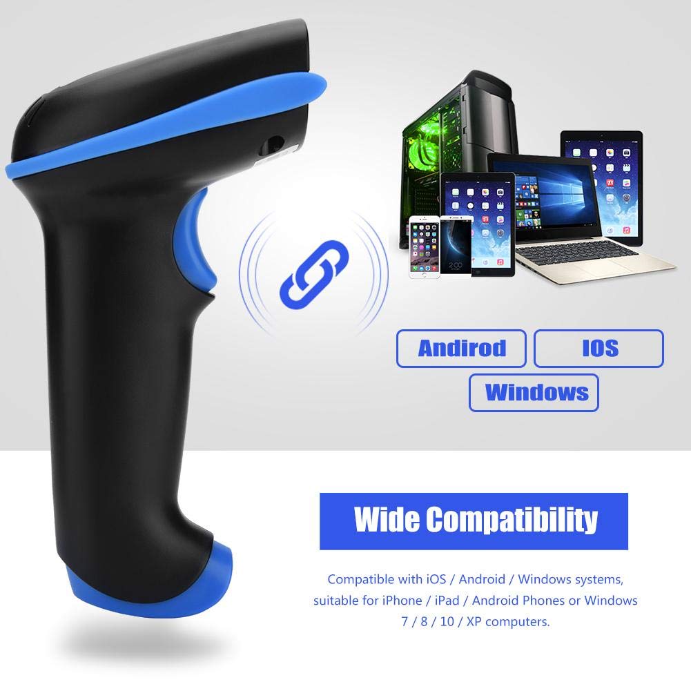 Lettore Di Codice A Barre Wireless NETUM NT-W6 - Scanner CCD Per Schermi, USB, Supporta Mac E Windows