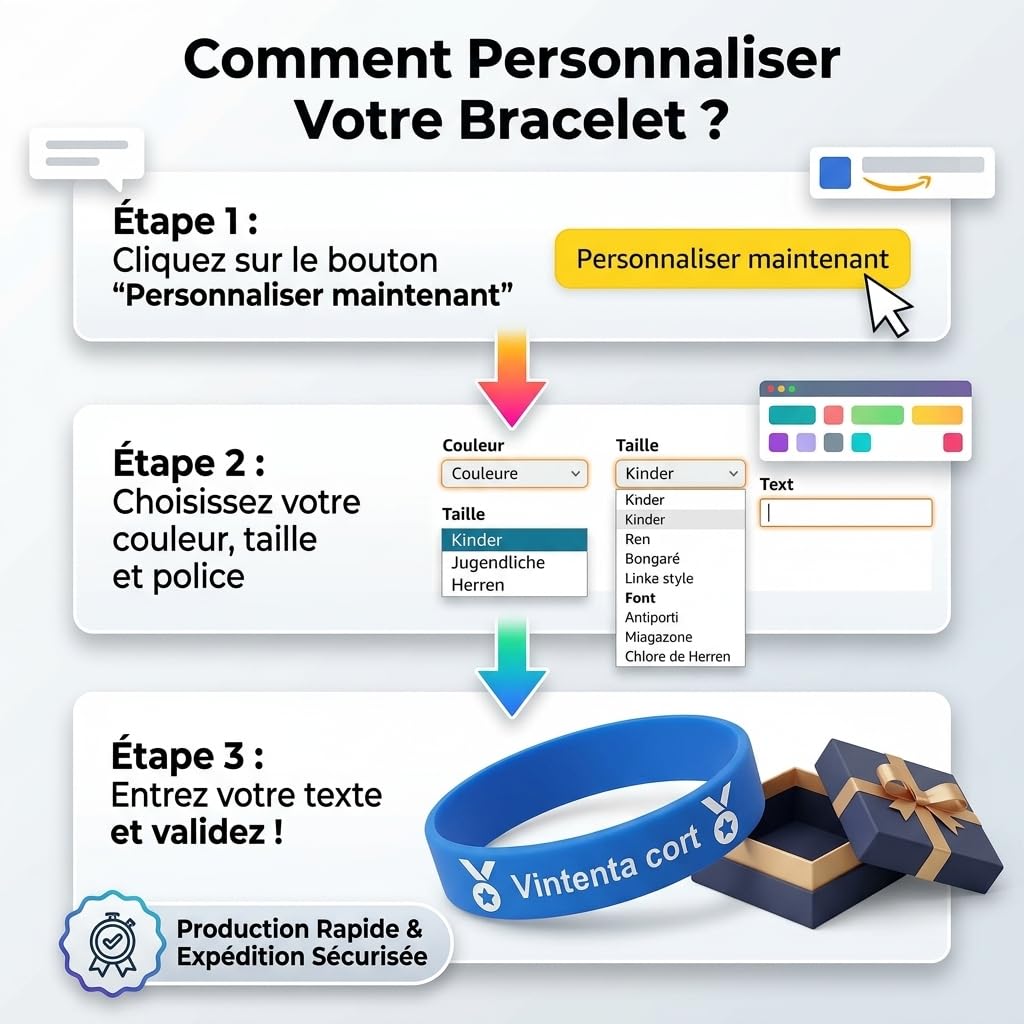 Pulseras de goma personalizables para eventos, motivación, recaudación de fondos, identificación niños