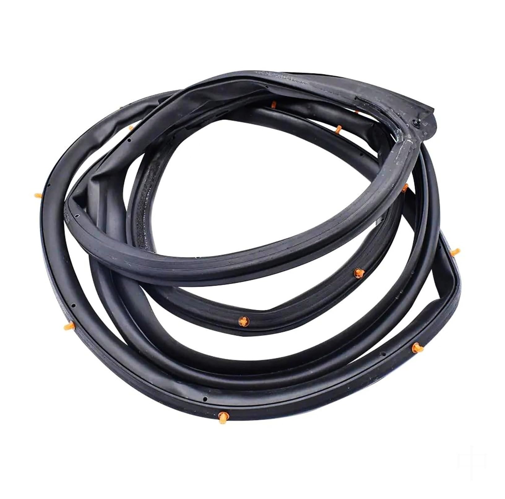 Spgsgmgtxt One Color For Crv Gen3 2002-2006 Left Front Door Weatherstrip Moulding Seal Beltline Molding