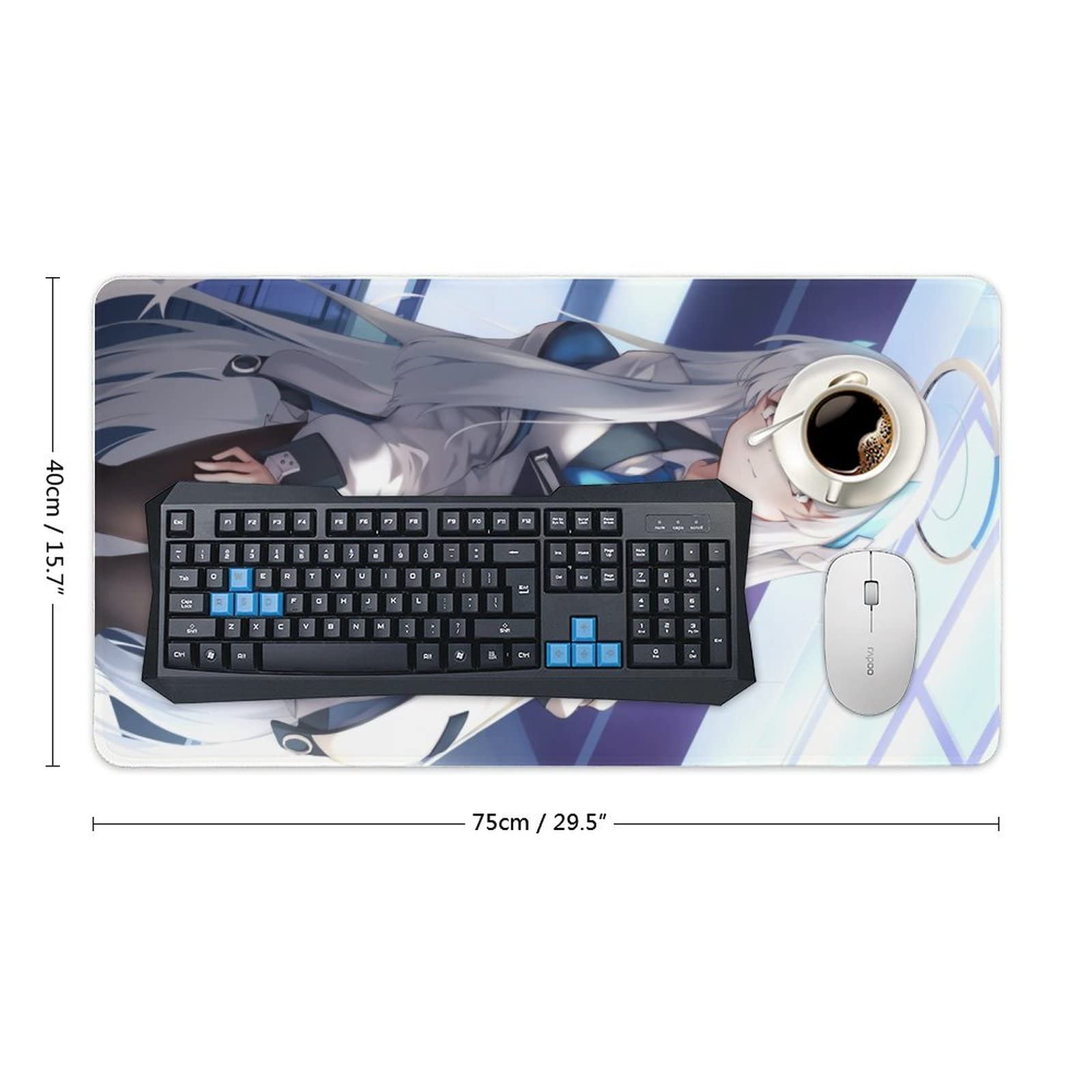 Amazon.co.jp：マウスパッド ゲーミングマウスパッド ブルーアーカイブ