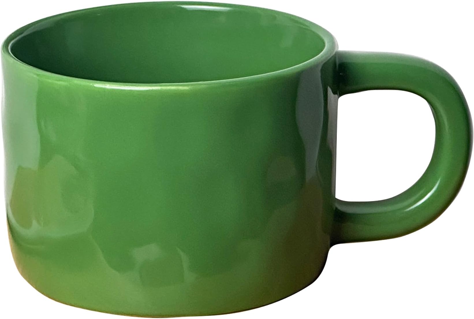 KRGMNHR Ceramic Coffee Mug with Lid, 11 oz Tea Cup with