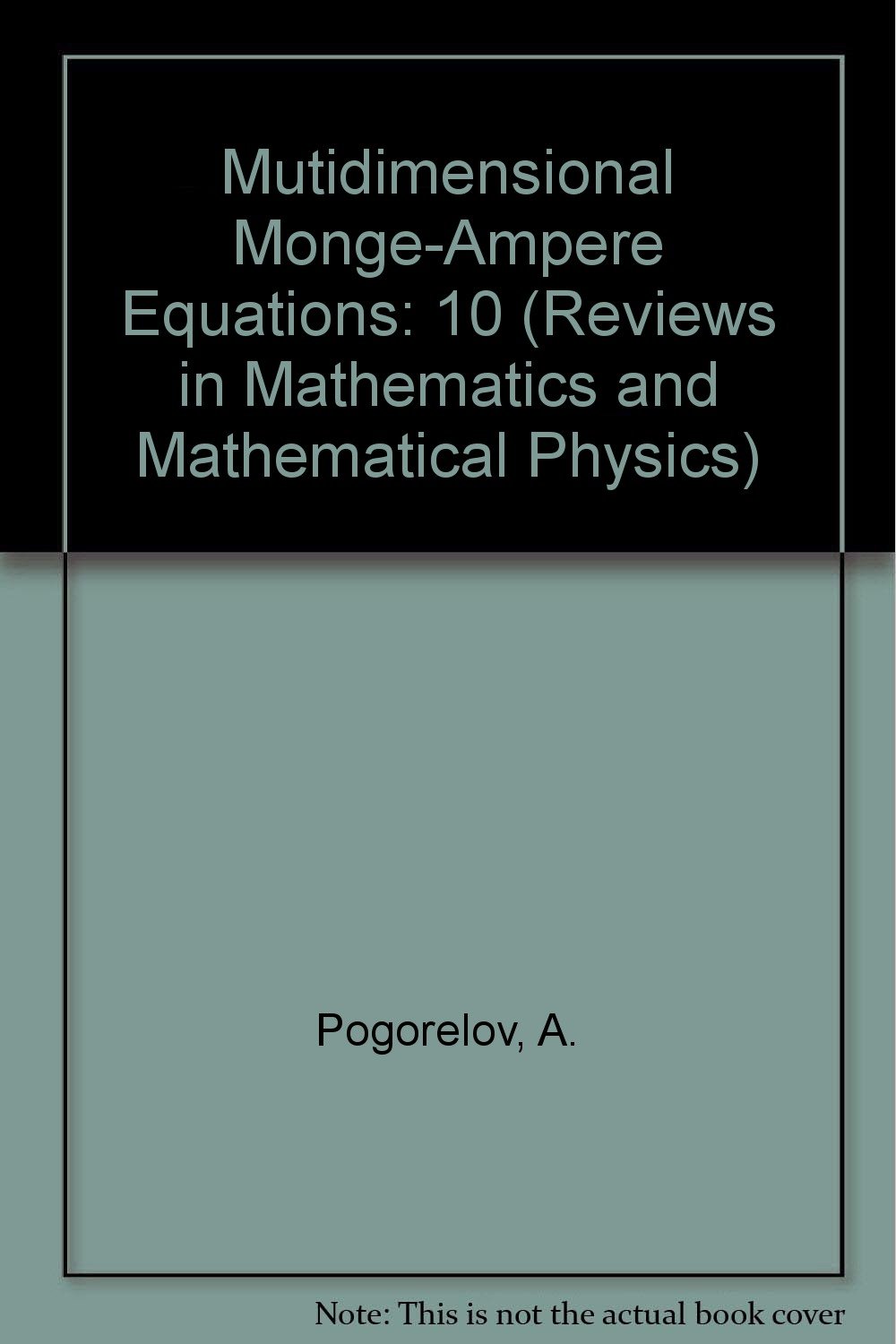 Math As Multidimensional Reviews in Mathematics & Mathematical Physics, No. 1: Multidimensional ...