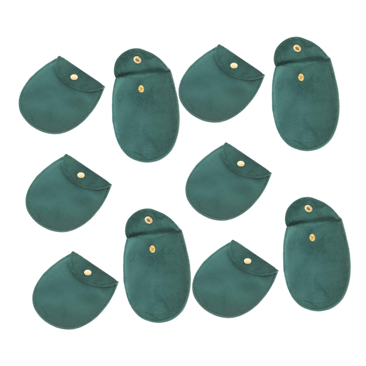 FOMIYES 3 Ensembles Montre Boîtes De Montre De De Voyage De Rangement Pour Étui De Voyage Pour Manche De En Tissu Dark Green 10 Pièces * 3