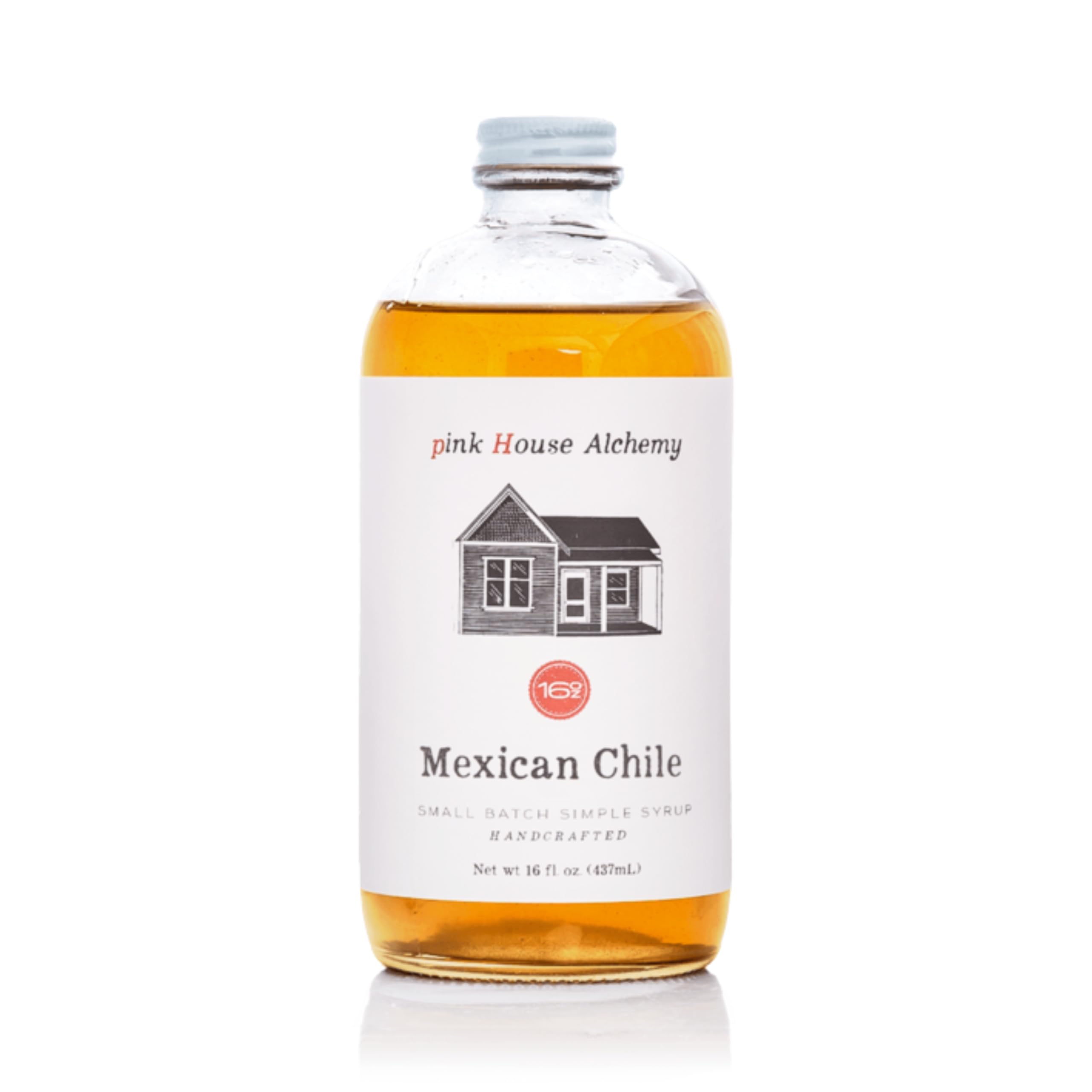 Mexican Chile Simple Syrup 16 OZ Bottles for Coffee, Cocktail, Mocktail, Non Alcoholic Drinks, All-Natural, Non-GMO (MC 1)