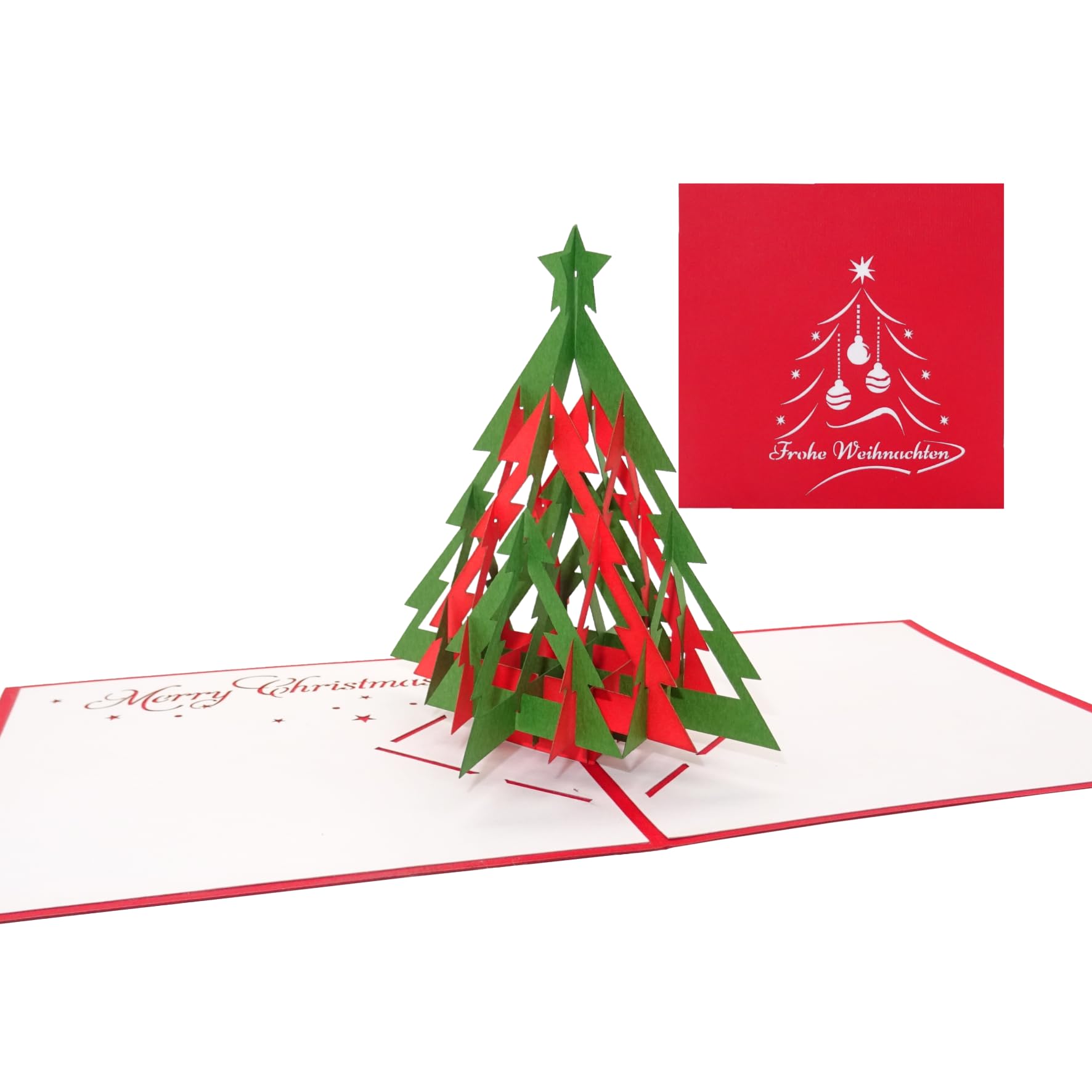 Carte Depart Collegue De Travail Cartes De Noël, 6pcs Carte De Voeux 3D Pop-Up Pour Noël, Cartes De Noël Carte De Visite Personnalisée