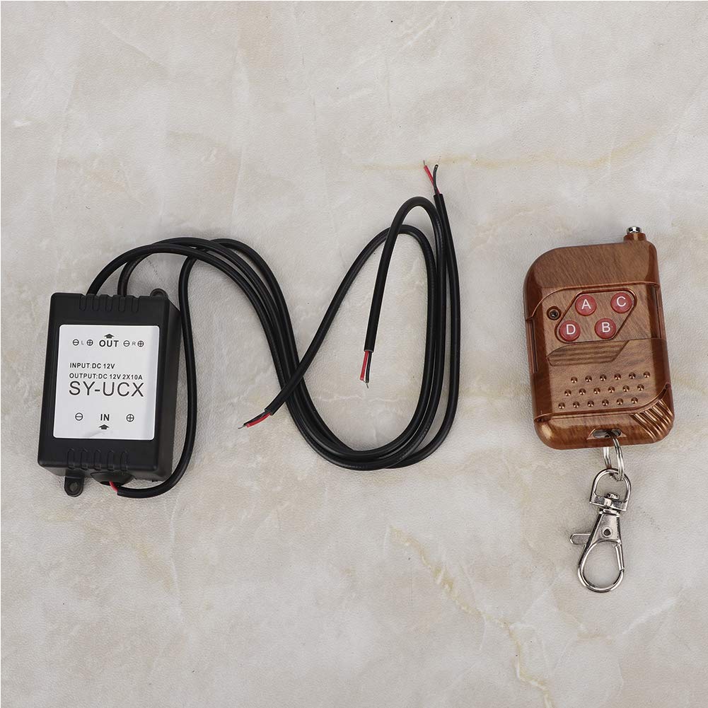 Moduł Sterowania Stroboskopem, Yctze 12V 1.5W Uniwersalny Bezprzewodowy Moduł Sterowania Stroboskopem LED DRL Flash Controller System dla Motocykla Samochodowego Car