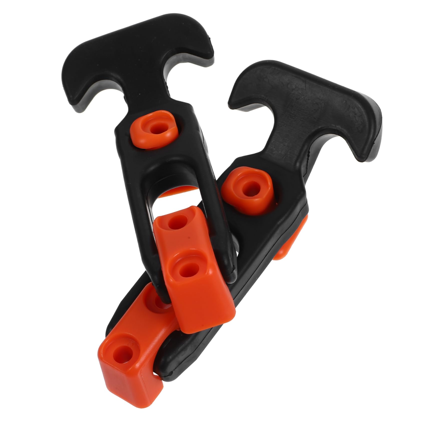 STOBAZA 2Pcs Heavy Duty T Handle Hood Latches for Tool Box Replacement Latch Hasp for Automotive and Trucks Prevents Accidental Hood Opening