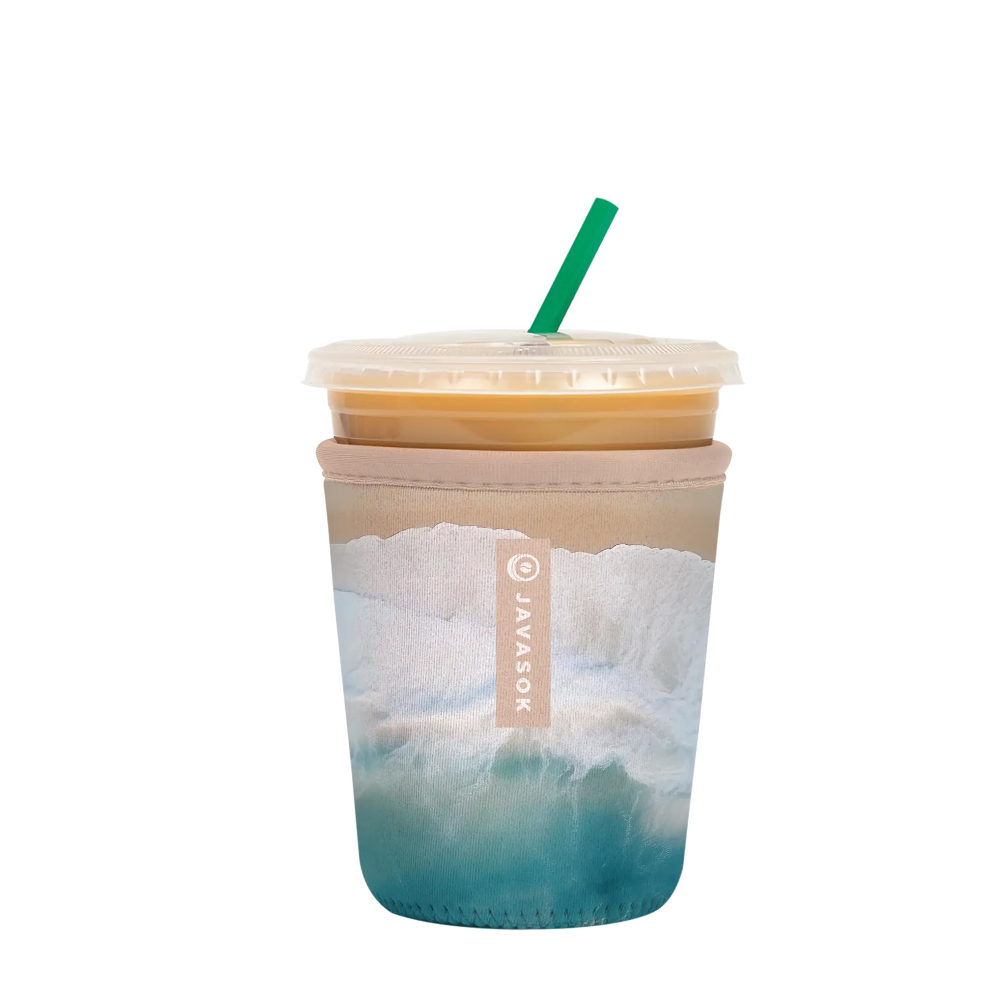 Sok It JavaSok Iced Coffee &amp; Cold Soda Insulated Neoprene Cup Sleeve (Ay, Bay Bay!, Small: 16-20oz)