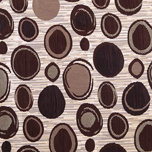 Image of Story@Home Jacquard Long Door Curtain 9 feet Set of 4 for Living Room Bedroom Kitchen, (108 inchX46 inch), Brown