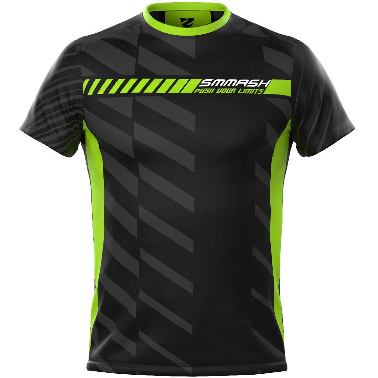 SMMASH Run Profesionalmente Camiseta de Running para Hombre Manga Corta, Compresión Corriendo Camiseta, Ocr, Outdoor, Material Transpirable y Antibacteriano