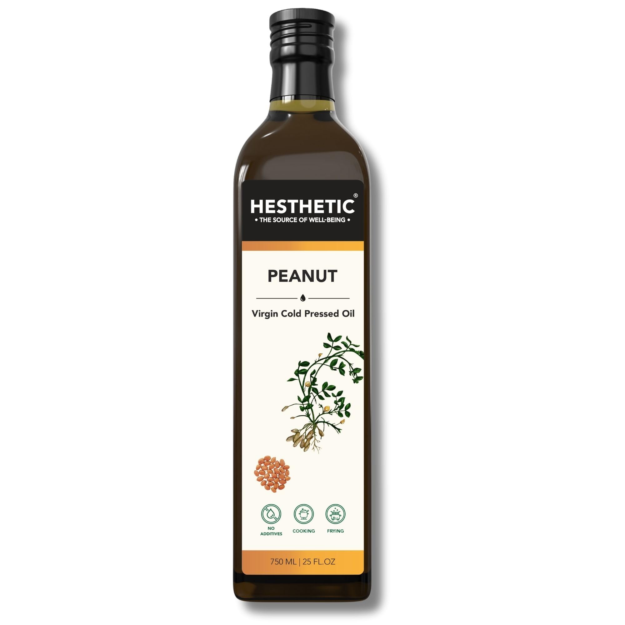 See full amazon price history chart for Hesthetic - Edible Cold Pressed Peanut (Groundnut) Seed Oil | 750ml | Rich in Healthy Fats, Ideal for Cooking, Frying & Salad Dressings | 100% Pure & Natural | Food Grade Virgin Oil Hesthetic - Edible Cold Pressed Peanut (Groundnut) Seed Oil | 750ml | Rich in Healthy Fats, Ideal for Cooking, Frying & Salad Dressings | 100% Pure & Natural | Food Grade Virgin Oil (B08W9Q791X) Amazon Price History, Amazon Price Tracker