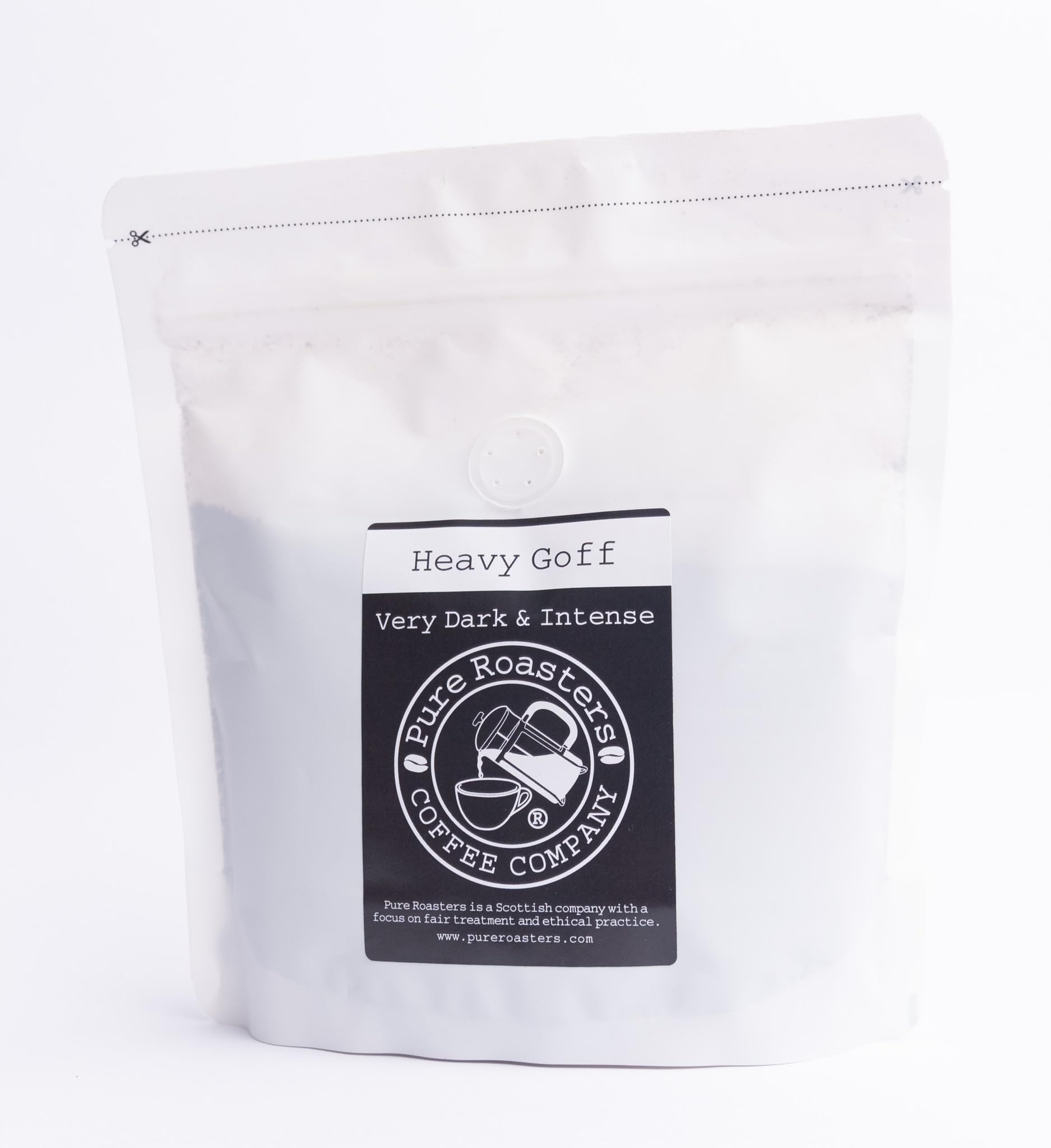 Heavy Goff Coffee by Pure Roasters (Medium Ground, 220g)