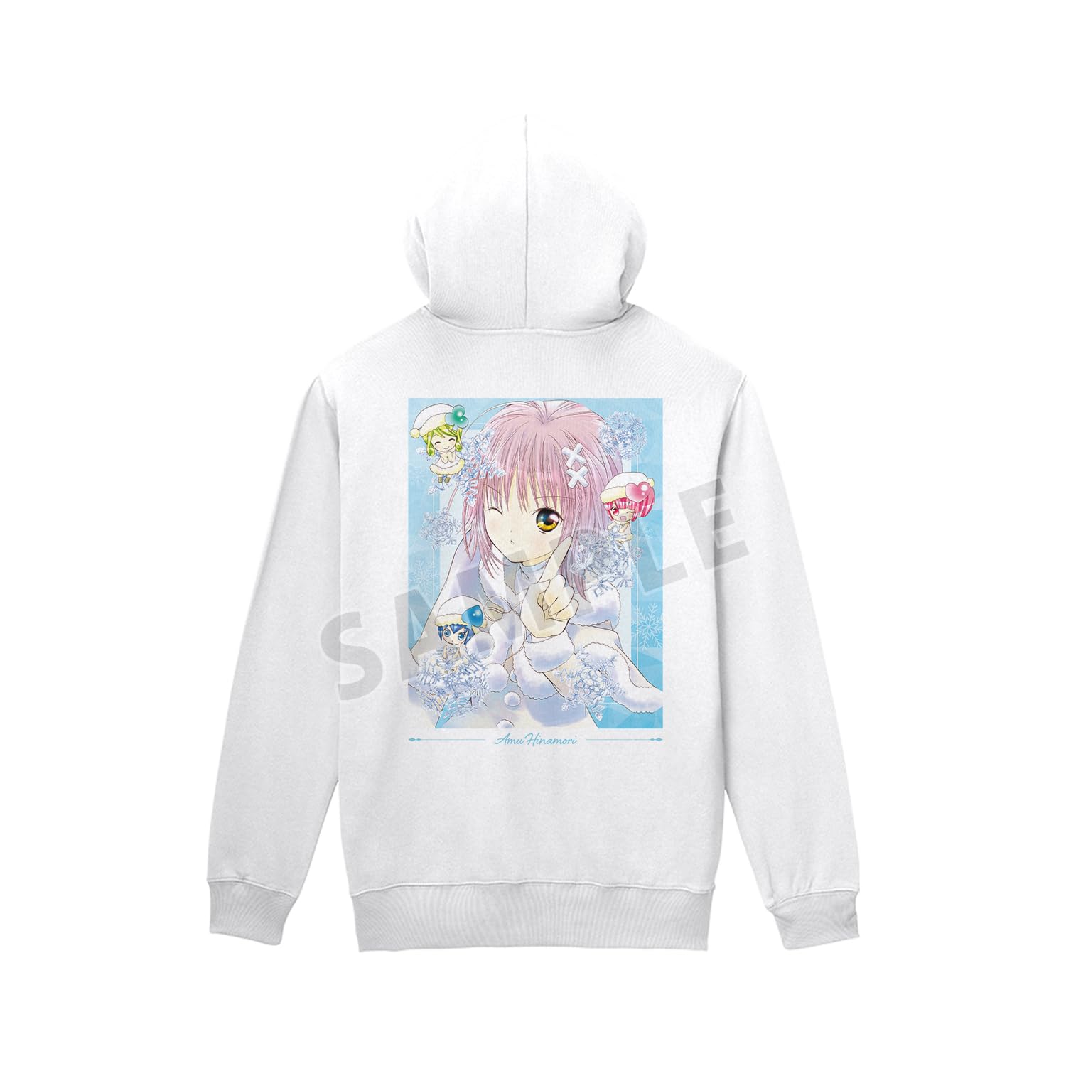 しゅごキャラ！ 日奈森あむ バックプリントジップパーカー XXLサイズ Amazon.co.jp: しゅごキャラ! 日奈森あむ バックプリントジップ