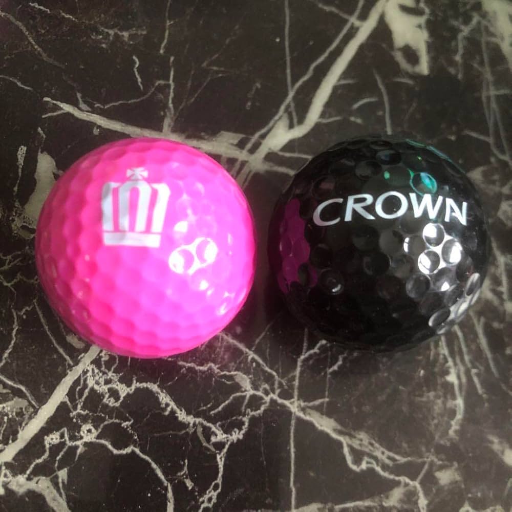 Amazon.co.jp: CROWN クラウン 限定 ゴルフボール 黒 ピンク : ホーム Amazon.co.jp: CROWN クラウン 限定 ゴルフボール 黒 ピンク : ホーム