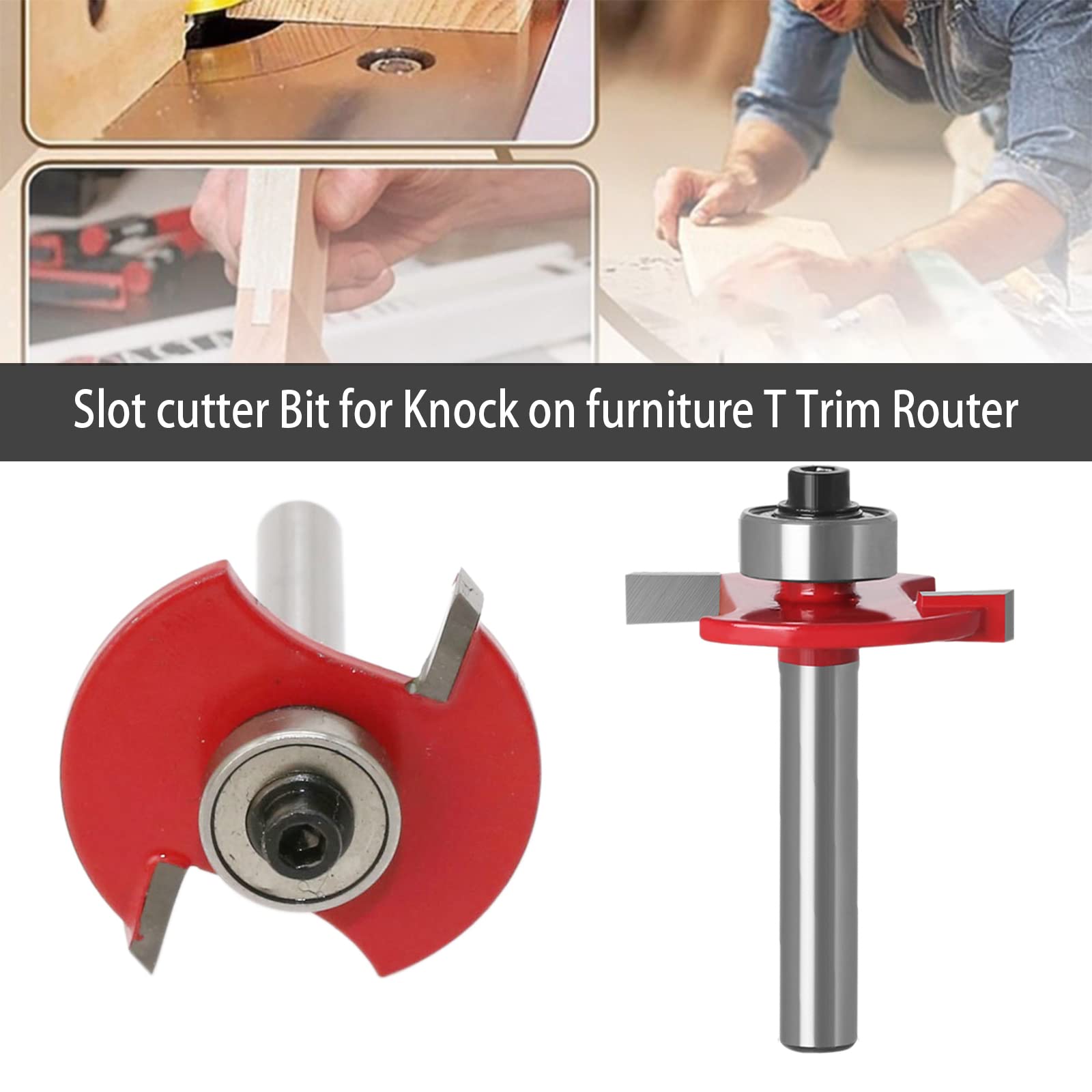 Fresa de ranura de disco de 2 mm de altura x 31 mm de diámetro para DIY CNC grabado máquina de corte de madera (rojo)