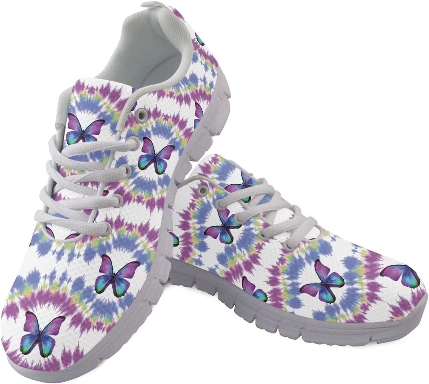 KEIAHUAN Womens Running Shoes Casual Fashion Flats Lightweight Breathable Mesh Sneakers Non Slip Athletic Tennis Shoes