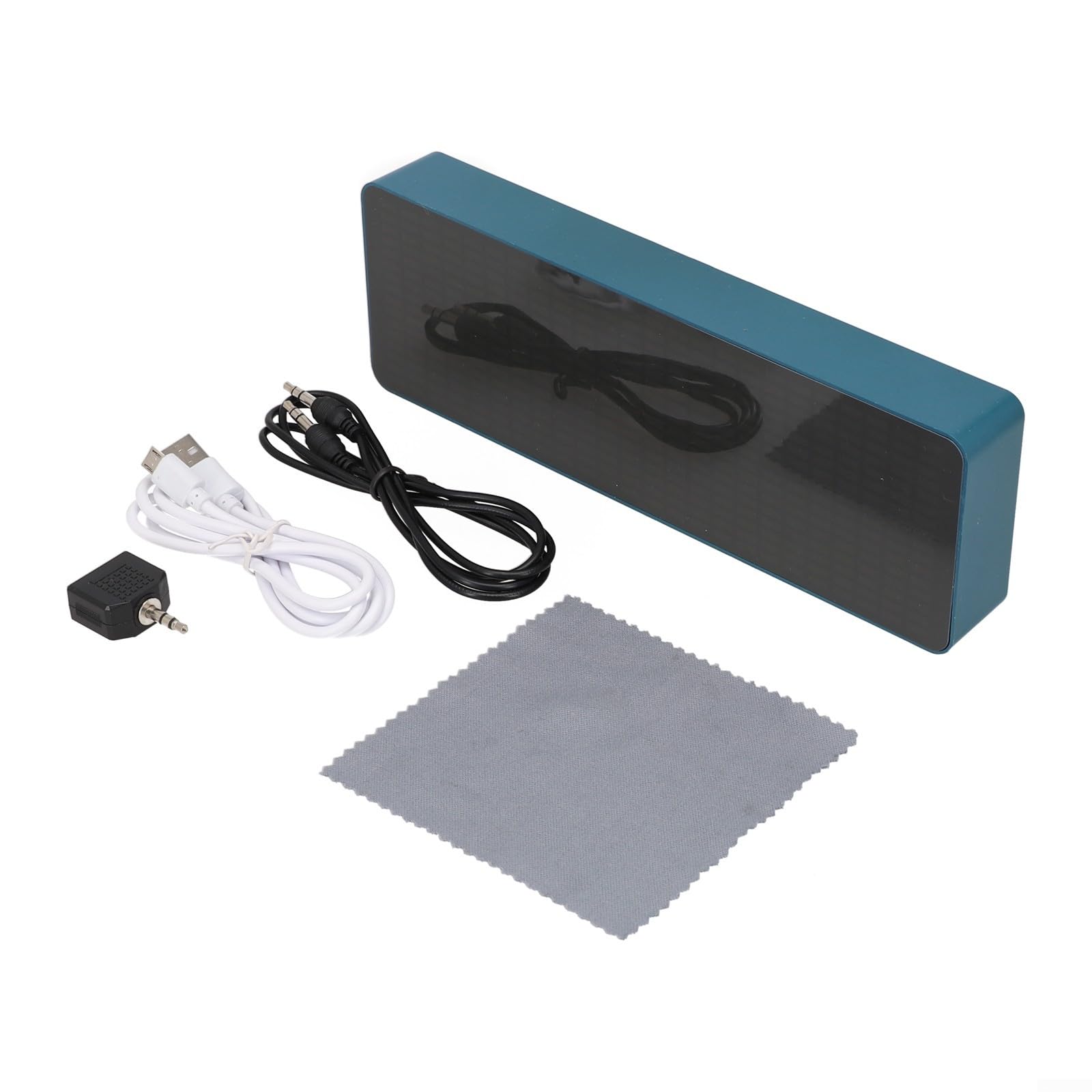 Analizzatore Spettro Musicale LED RGB - Visualizzatore VU Meter, 20 Segmenti, Effetti Luce Ritmica, Alimentazione USB