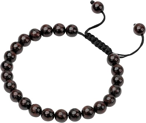 Miniatura 44 de Amazing Gemstone Pulsera de cristal para mujeres y hombres, pulsera de cristal curativo de protección, pulsera ajustable con cuentas de piedras