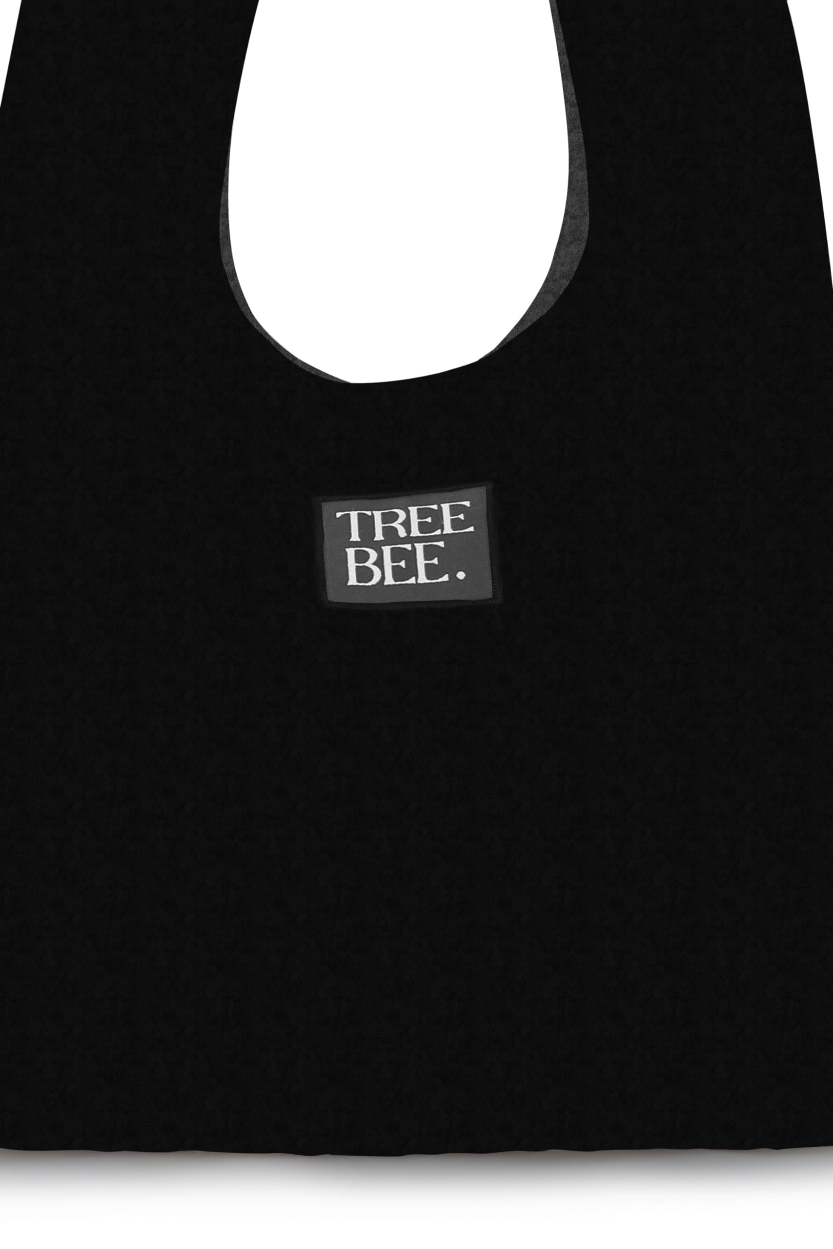 treebee Tsuno Unisex Canvas Bag | Large Retro Cotton Shoulder Bag in Black | Adjustable Strap & Spacious Design for Everyday Casual Use & Travel Essentials 2