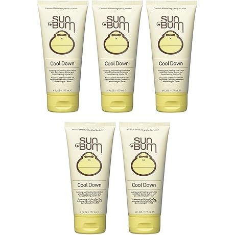 Sun Bum Cool Down Hydrating After Sun Lotion (5-Pack, 6oz Each)