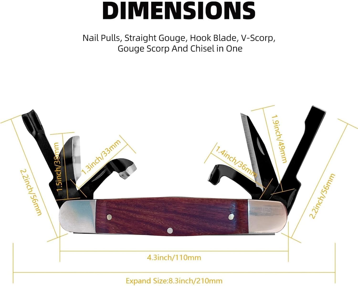 Splinter Carvin' Folding Knife - Wood Carving & EDC -3 Splinter Carvin' Folding Knife - Wood Carving & EDC -3