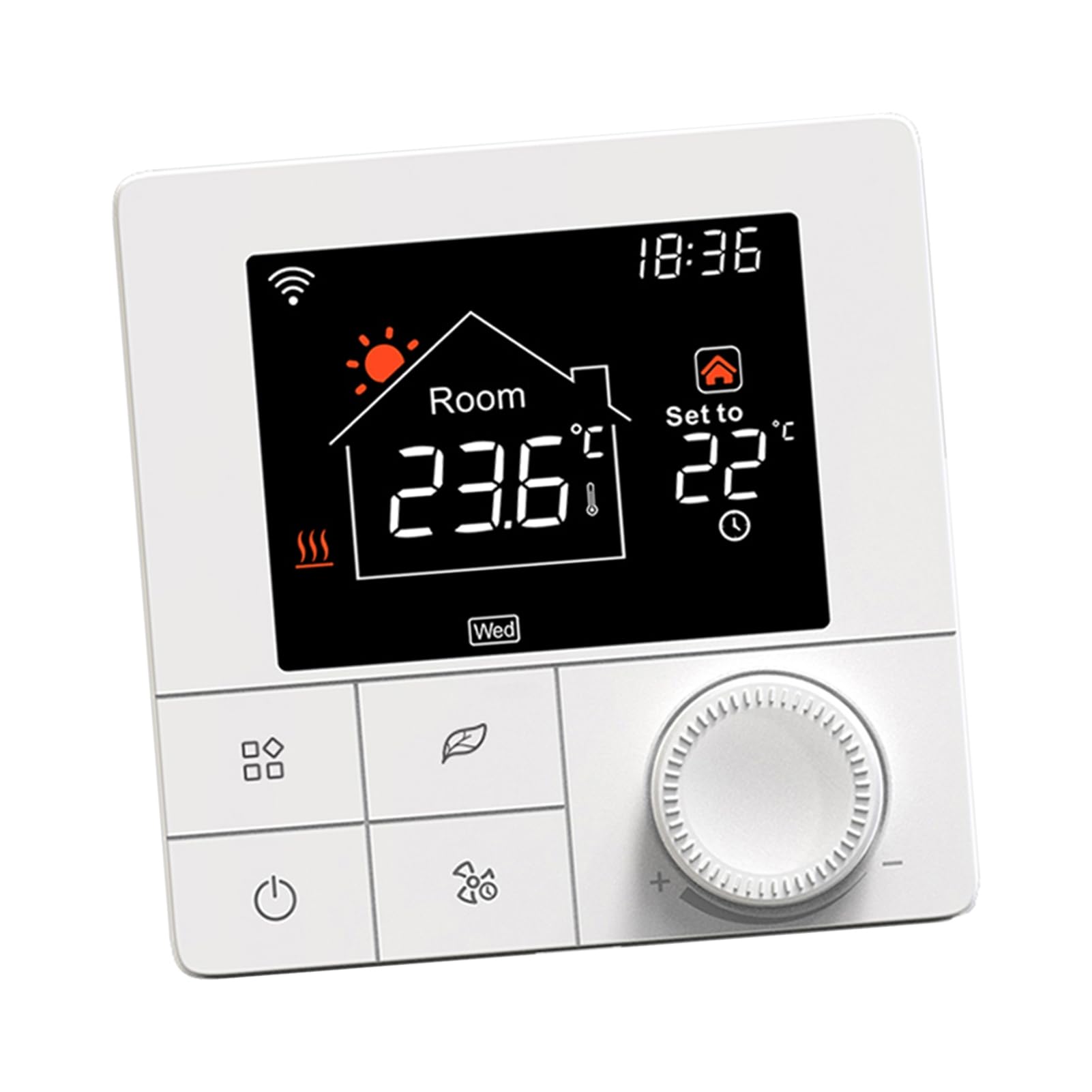 Termostato WiFi Digitale per Riscaldamento Acqua, Termostato Intelligente, Controller Temperatura, Compatibile con Smart Life/Tuya App Alexa Home 3A 110-230V