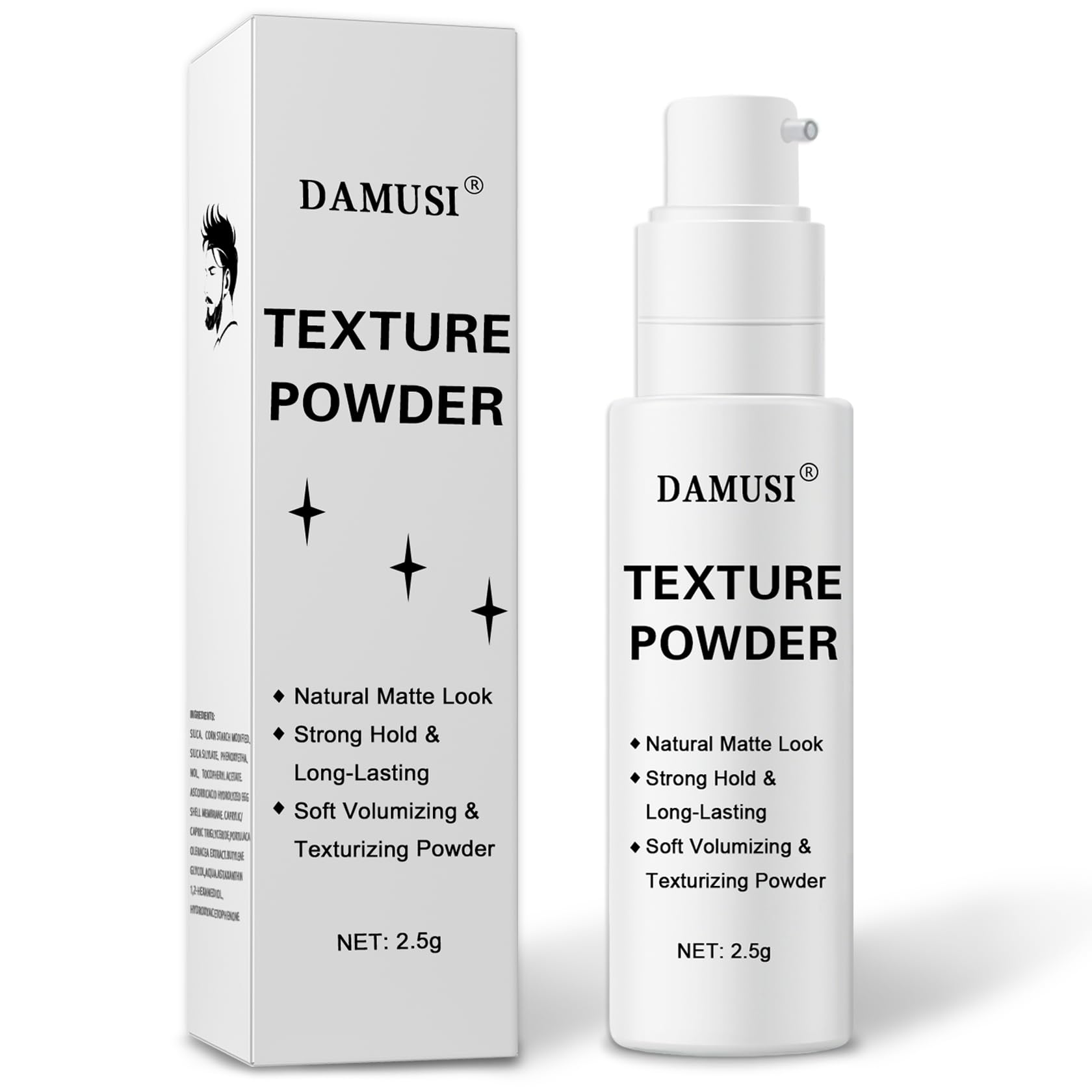 Amazon.com: DAMUSI Hair Texture Powder Spray - Lightweight