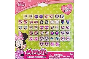 Disney Clip-On Earrings: The Perfect Accessory for Minnie Mouse Fans