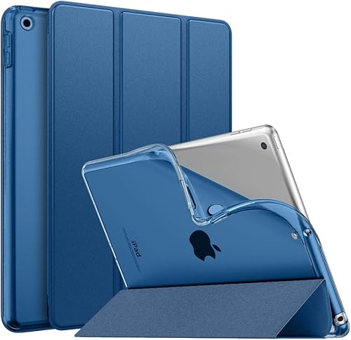 Miniatura 28 de MoKo Funda para Nuevo iPad de 9ª/8ª/7ª generación (2021/2020/2019), TPU suave translúcido esmerilado, carcasa trasera delgada, funda protectora