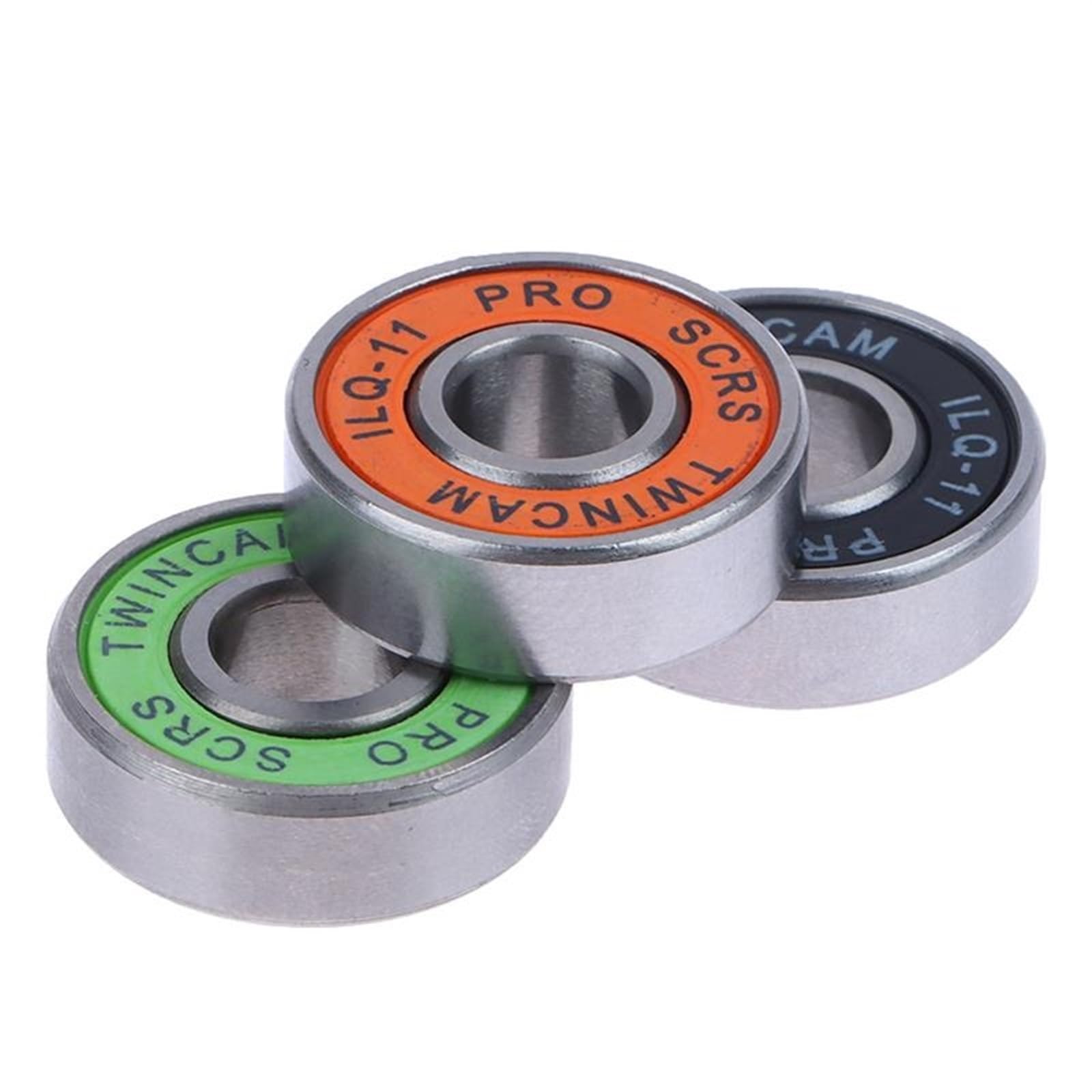 8 pièces/Ensemble 608 RS Portant ILQ-11 8 * 22 * 7mm Longboard Vitesse Patin à Roues alignées roulement de Roue Patin Scooter Lisse Patin Scooter roulement(B)