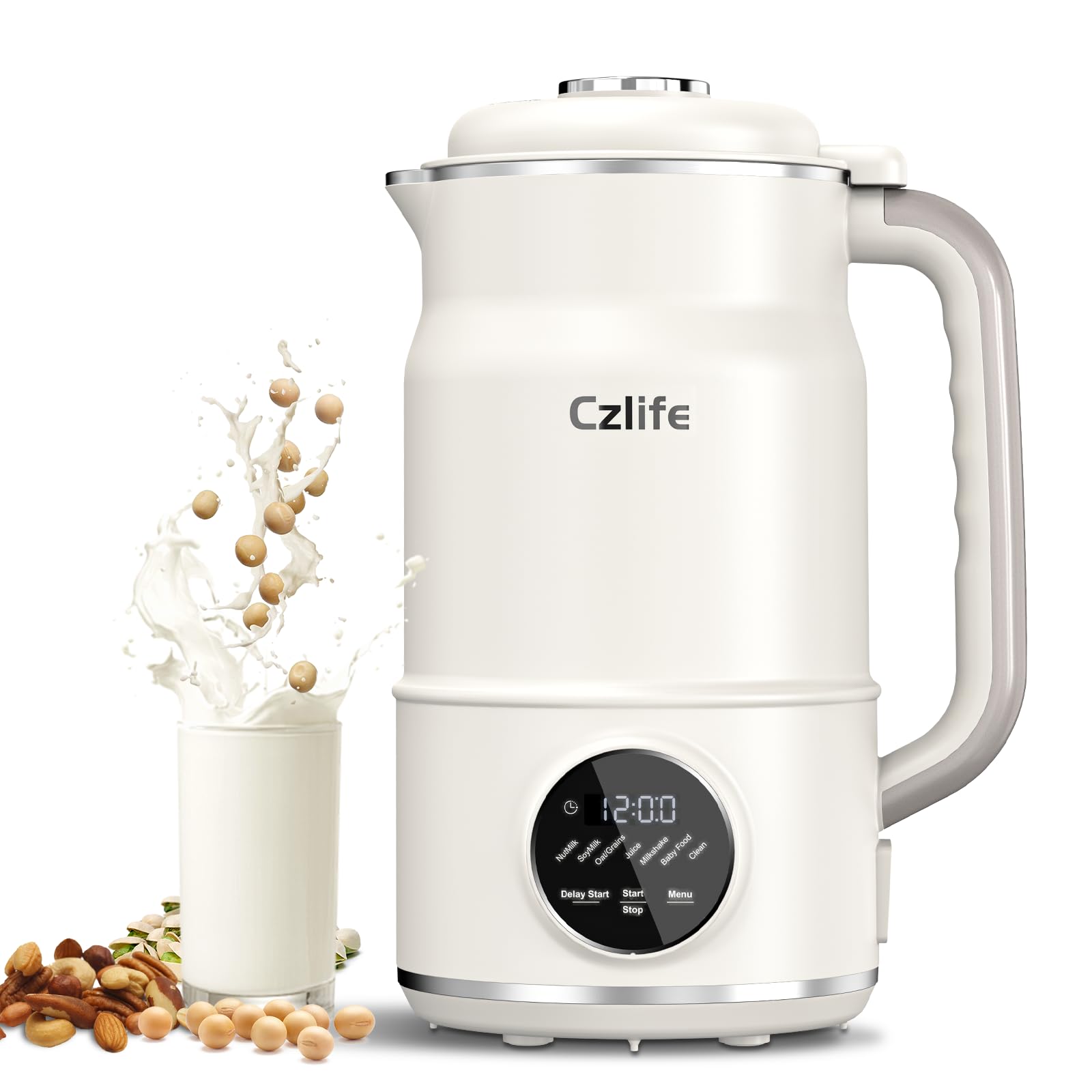Amazon.com: Czlife N7 Nut Milk Maker Machine, 50oz (1.5L) Homemade