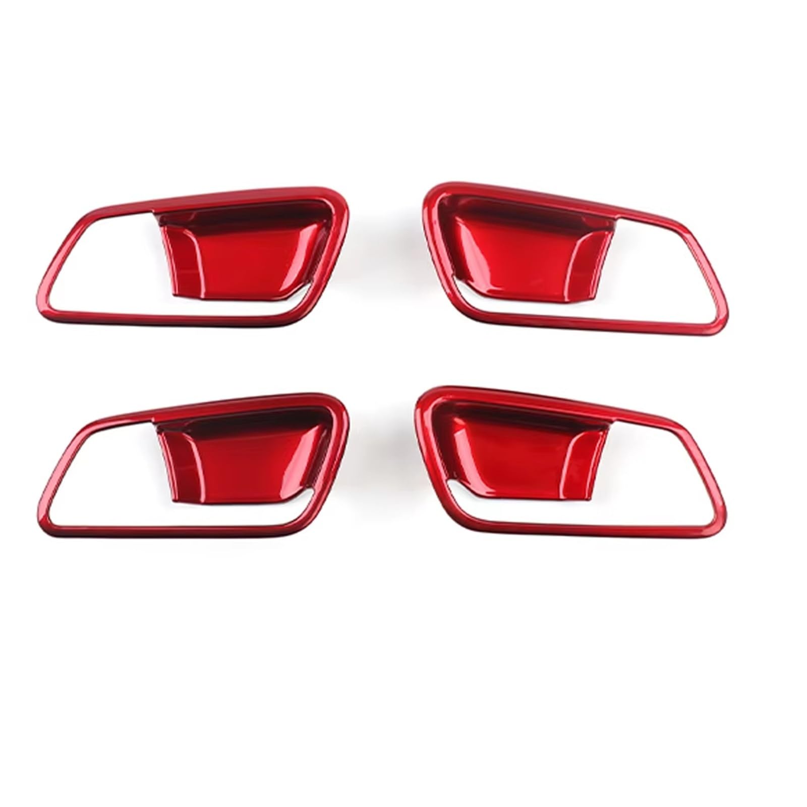 ZJYZYQ Gear Shift Panel for Kia for Morning 2021 2022 2023 Red Car Inner Door Bowl Handle Frame Cover Interior Accessories